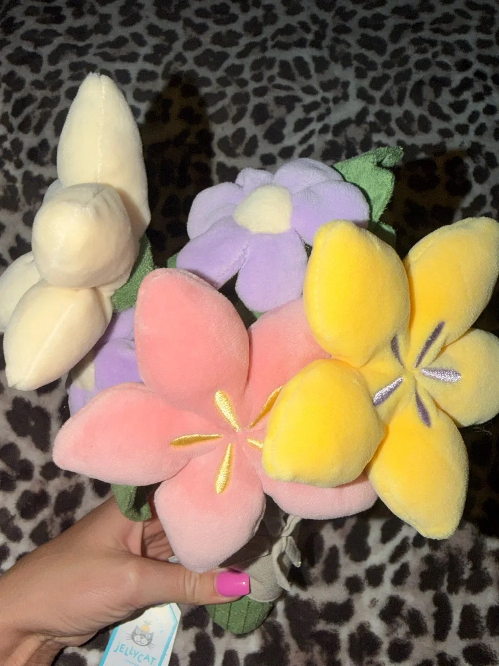 Jellycat plush bouquet